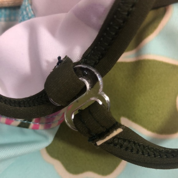 A & H Sportswear Floral Swimsuit Top Extra Large - Picture 6 of 8